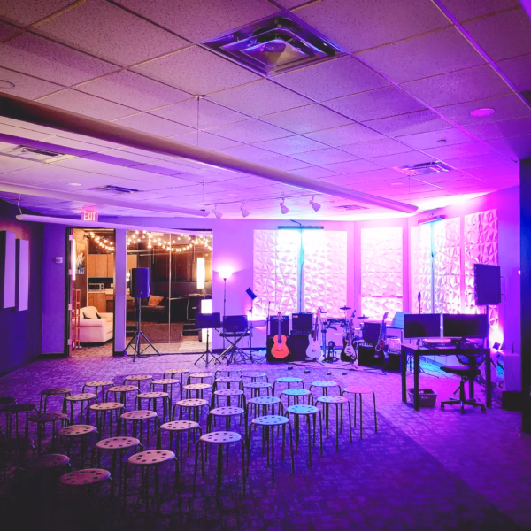 Recital Room at Silversound Guitar in Colorado Springs